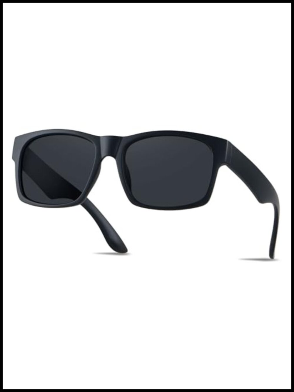 XL Polarized Sunglasses for Big Wide Heads Oversized Square Full Frame